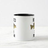 Gone Fischen Kleinmund Bass Sport Tasse (Zentrum)