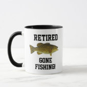 Gone Fischen Kleinmund Bass Sport Tasse (Links)