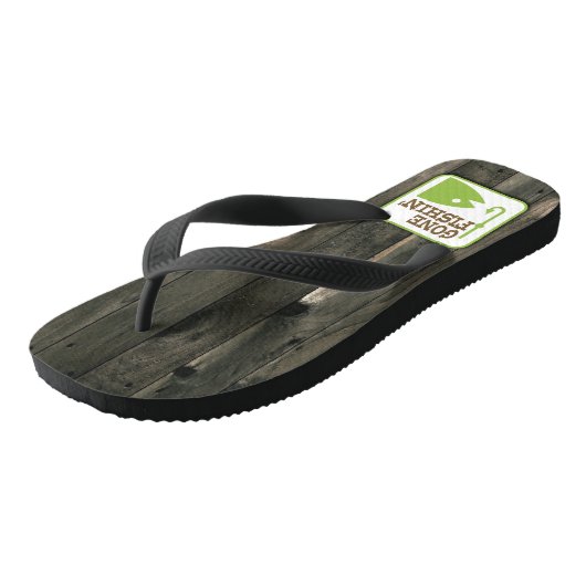 Gone Fishin Badesandalen (Schrägansicht)