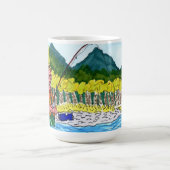 Gone Fishin" - Donald Smithfield 15oz Tasse (Mittel)