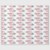 Gone Fishin Geschenkpapier (Flach)