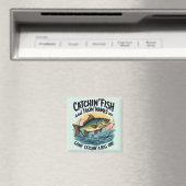 Gone Fishin Magnet (In Situ (Geschirrspüler))