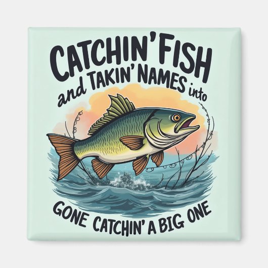 Gone Fishin Magnet (Vorne)