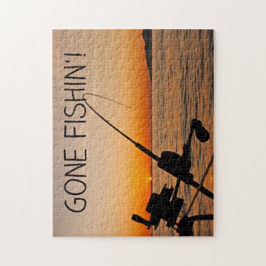Gone Fishin' Puzzle (Vertikal)