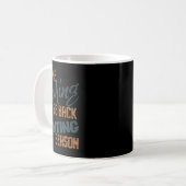 Gone Fishing Be Byb für Jagdsaison Fischer Kaffeetasse (Vorderseite Links)