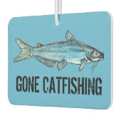 Gone Fishing Blue Catfish Autolufterfrischer (Links)