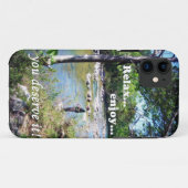 Gone Fishing Card Case-Mate iPhone Hülle (Rückseite (Horizontal))