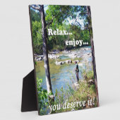Gone Fishing Card Fotoplatte (Seite)