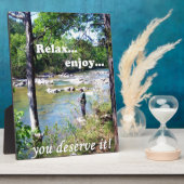 Gone Fishing Card Fotoplatte (Seite)