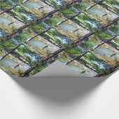 Gone Fishing Card Geschenkpapier (Ecke)