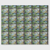 Gone Fishing Card Geschenkpapier (Flach)