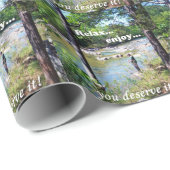 Gone Fishing Card Geschenkpapier (Rolleneckpunkt)