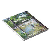 Gone Fishing Card Notizblock (angewinkelt)