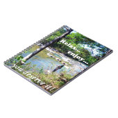 Gone Fishing Card Notizblock (Linke Seite)