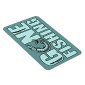 GONE FISHING Custom Magnet (Rechte Seite)