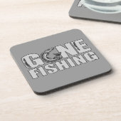 GONE FISHING Custom Untersetzer (Linke Seite)