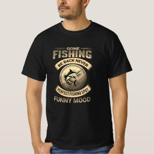 Gone Fishing - das Leben kann warten T-Shirt