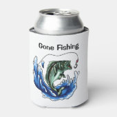 Gone Fishing Dosenkühler (Kanne Vorderseite)