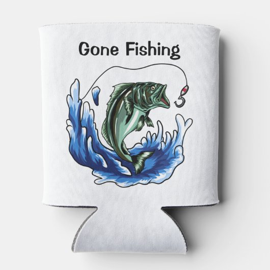 Gone Fishing Dosenkühler (Rückseite)