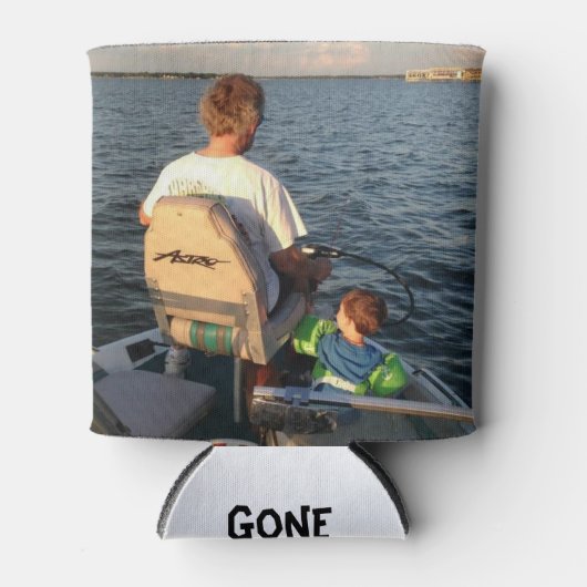 Gone Fishing Dosenkühler (Vorderseite)