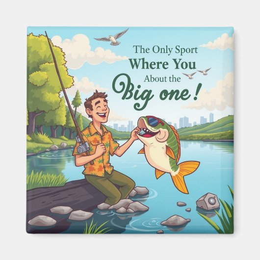 Gone Fishing for Love Magnet (Vorne)