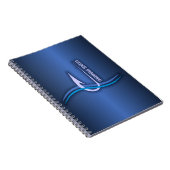 Gone Fishing (Hook) Notizblock (Rechte Seite)