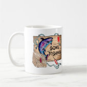 Gone Fishing Kaffeetasse (Links)