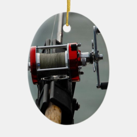 Gone Fishing Keramikornament (Vorne)