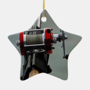 Gone Fishing Keramikornament