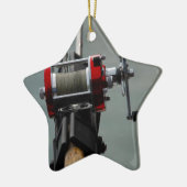 Gone Fishing Keramikornament (Links)
