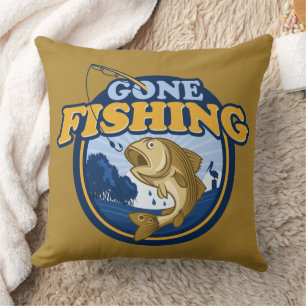 Gone Fishing Kissen