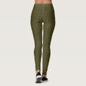 Gone Fishing Leggings Lachs Kunst Maggiore (Rückseite)