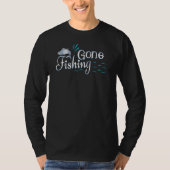 Gone Fishing Long Sleeve T - Shirt (Vorderseite)
