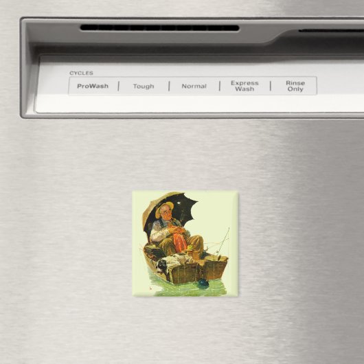 Gone Fishing Magnet (In Situ (Geschirrspüler))