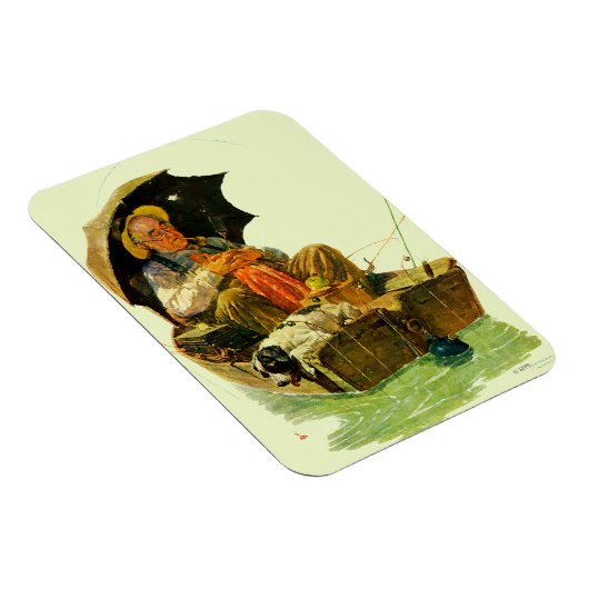 Gone Fishing Magnet (Rechte Seite)