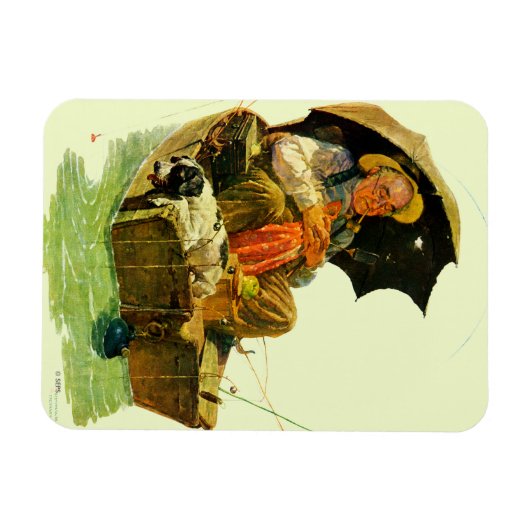 Gone Fishing Magnet (Horizontal)