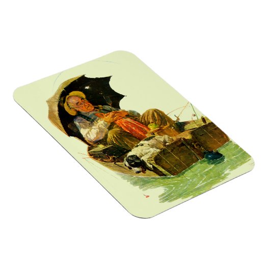 Gone Fishing Magnet (Rechte Seite)