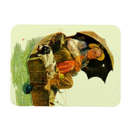 Gone Fishing Magnet (Horizontal)