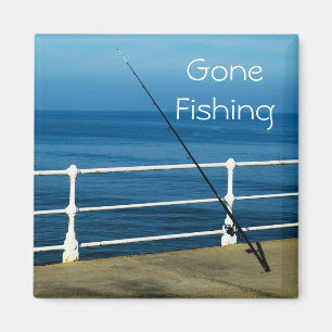 Gone Fishing Magnet