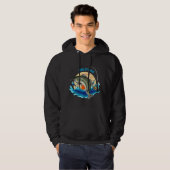 Gone Fishing Mens Hoodie (Vorne ganz)