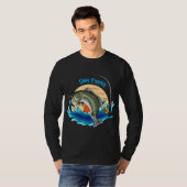 Gone Fishing Mens Long Sleeve T - Shirt (Vorne ganz)