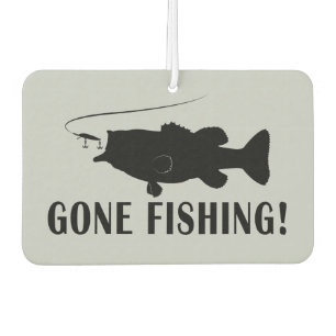 Gone Fishing mit Largemouth Bass Autolufterfrischer