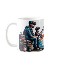 Gone Fishing mit Vater - Vintage Tagesgestaltung d