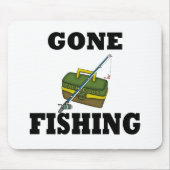 Gone Fishing Mousepad (Vorne)
