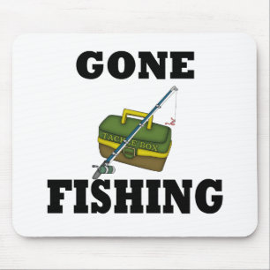 Gone Fishing Mousepad