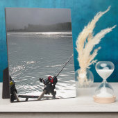 Gone Fishing No Work Fotoplatte (Seite)