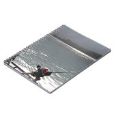 Gone Fishing No Work Notizblock (Linke Seite)