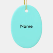 Gone Fishing Oval Ornament (Hinten)