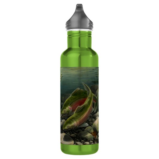 Gone Fishing Personalize Trinkflasche (Rechts)