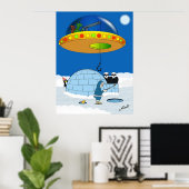 Gone Fishing Poster (Heimbüro)